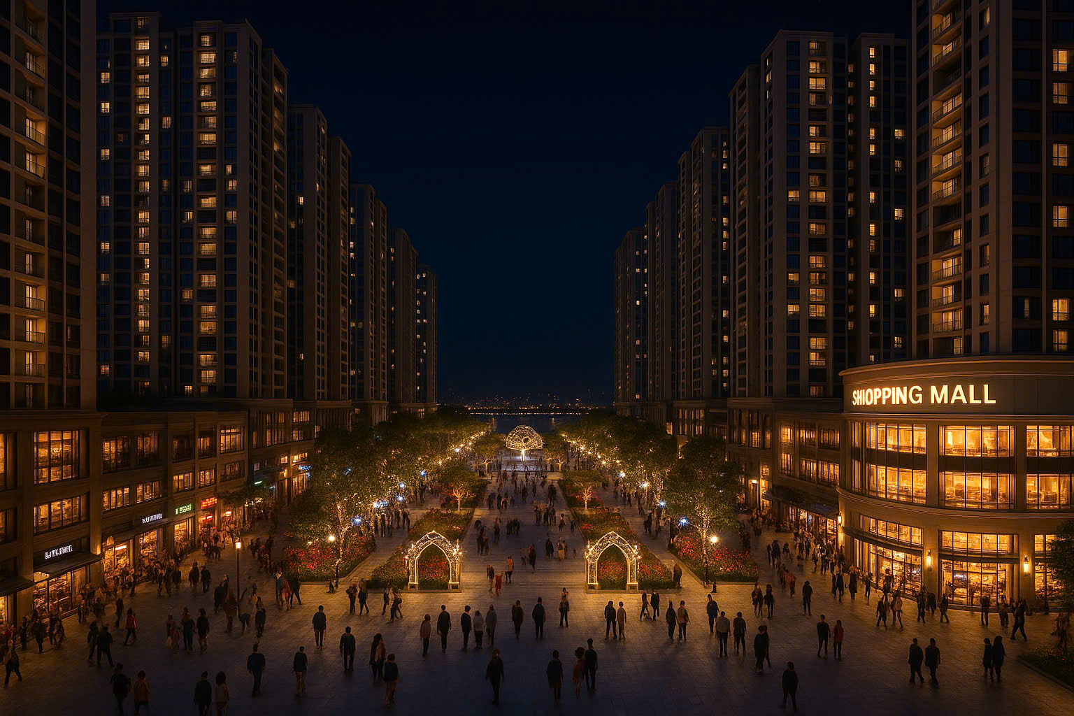 Phố đi bộ Captial Square Đà Nẵng